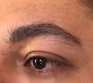 After -Male Hair-stroke Brows