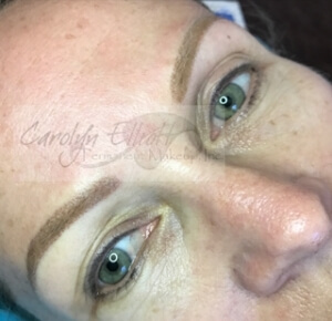 The Ombre’ Eyebrows with Soft Eyelash Enhancement