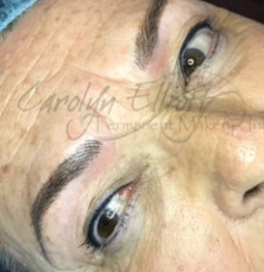 Shaded Hair-stroke Brow - After 18-month touch up